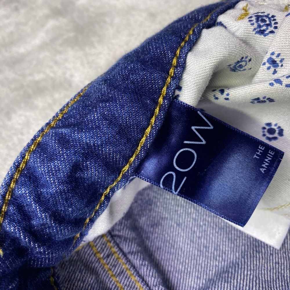 Anthropologie Pilcro The Annie Wide Leg Jeans Medium Blue Wash Plus Size 20W - Picture 5 of 11